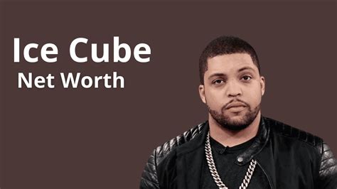 Ice Cube Net Worth How Much Has The Rapper Earned In His Life