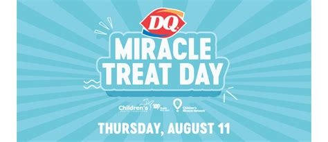 Dairy Queen Celebrates 20 Years Of Miracle Treat Day Foodservice And