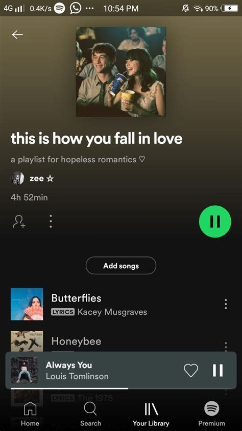 Kacey Musgraves Always You Spotify Playlist Playlists Falling In Love Lyrics Romantic