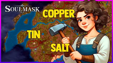 Soulmask Localiza O Do Tin Ore Copper Ore E Sal Youtube