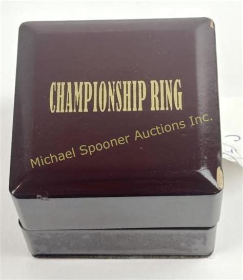 Boston Bruins Chara Nhl Stanley Cup Ring Auctionsontario Ca