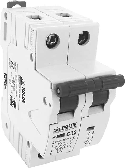 Nuluk 40A Mcb Double Pole At Rs 390 Piece Miniature Circuit Breaker