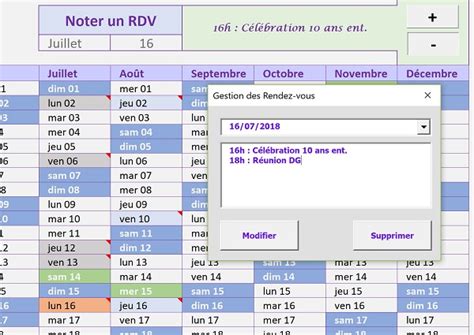 Marquer Dynamiquement Les Rendez Vous Du Calendrier