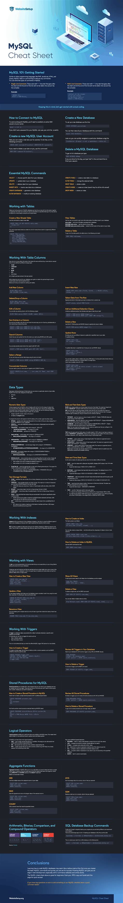 PDF mysql cheat sheet pdf PDF Télécharger Download