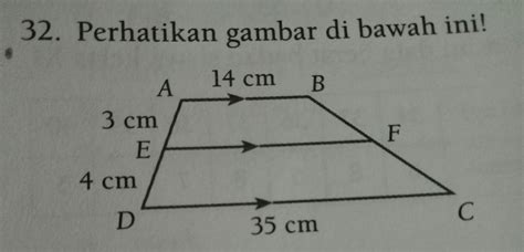 Perhatikan Gambar Dibawah Ini Tentukan Panjang Ab Dan Bc Sisi Tegak