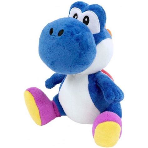 Yoshi Dark Blue Official Super Mario All Star Collection Plush | Video Game Heaven