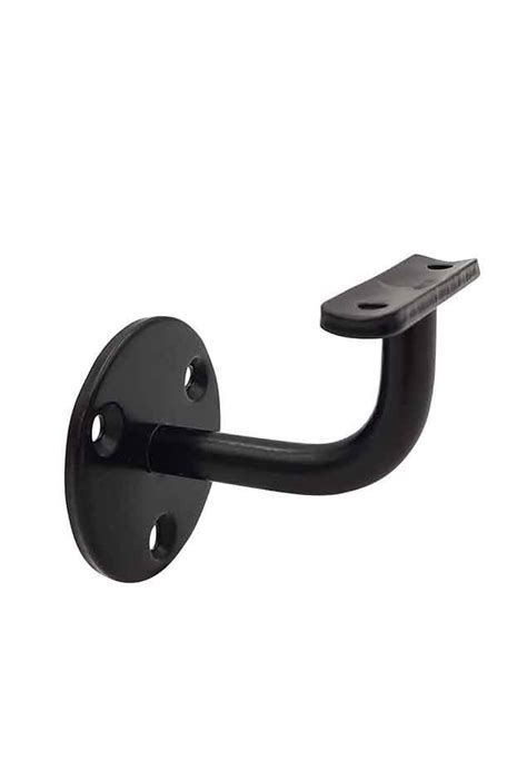 Clean Black Handrail Bracket