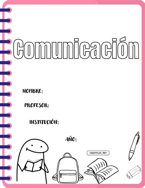 Ll Car Tula De Comunicaci N Secundaria Descargar