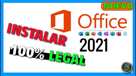 Cómo INSTALAR OFFICE 2021 y ACTIVARLO en 2023 100 Legal y Oficial