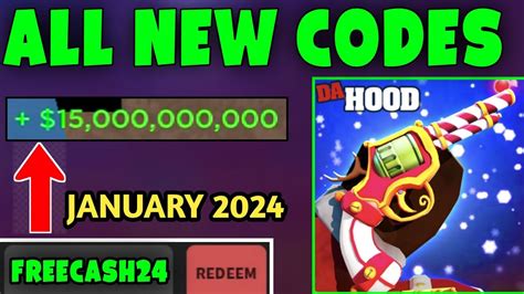 New Da Hood Codes In January 2024 Codes For Roblox Da Hood Roblox