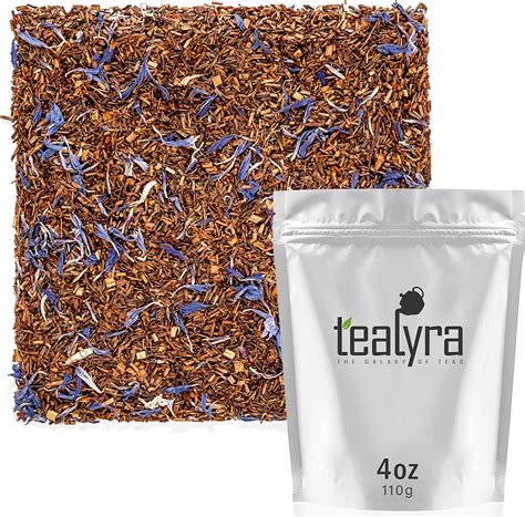 Tealyra Rooibos Earl Grey Caffeine Free Herbal Loose Leaf Tea