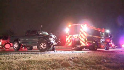 1 Injured Truck Damaged In Crash Involving Dallas Fire Rescue Engine