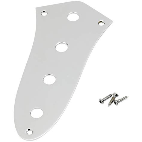 Fender Jazz Bass Control Plate 4 Hole Chrome 099 2057 100