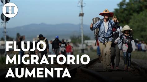 Cada día 6 mil migrantes cruzan la frontera sur de México en búsqueda