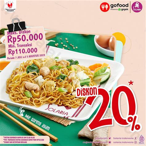 Promo Solaria Diskon Khusus Pemesanan Via Gofood Sopasti