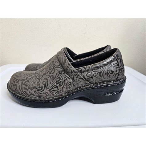 Boc Born Concept Shoes Peggy Slip On Tooled Clogs Depop