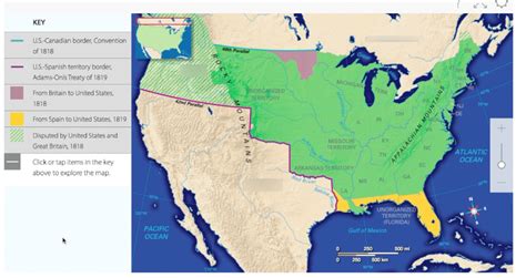 Map 1818 to 1819 Diagram | Quizlet