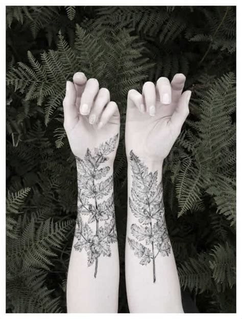 26 Botanical Tattoos That Will Show You Are One With Nature