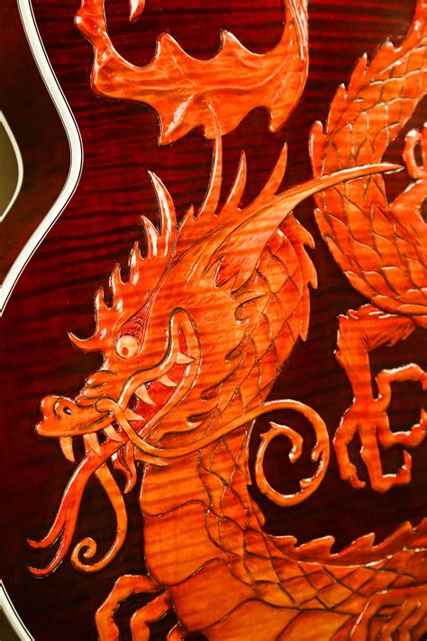 Gibson Super 400 China Dragon The Acoustic Room