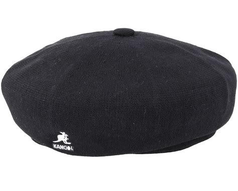 Bamboo Jax Black Beret Kangol Hats Uk