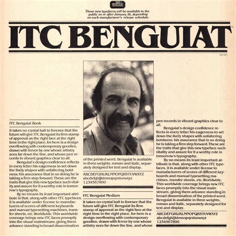 In Memoriam Ed Benguiat 1927 2020 Typeroom