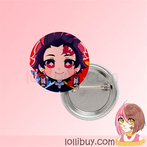 Придбати Значок "Клинок рассекающий демонов" - lollibuy