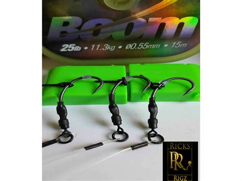 Ready Made Ronnie Rigs X 3 Korda Spinner Rig Boom Ready Tied Winter