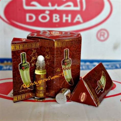 Jual Minyak Wangi Parfum ARAB DOBHA AL KHANJAR 6ML Roll On Non Alkohol