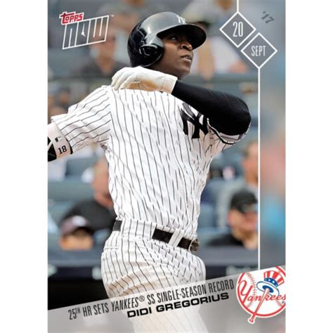 2017 Topps Now 629 Didi Gregorius For Sale Online EBay