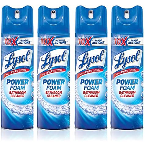 Lysol Bathroom Cleaner Spray Island Breeze 24oz Pack Of 4