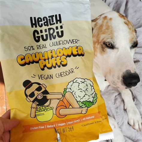 Health Guru Cauliflower Puffs Vegan Cheddar Reviews Abillion