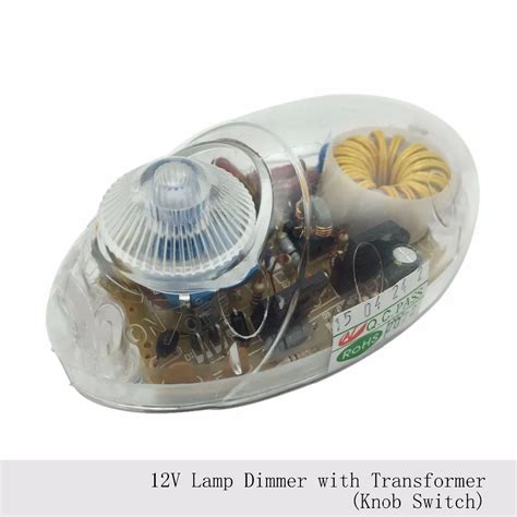 1 unidad de interruptor de atenuación de lámpara de 12V Luz de suelo