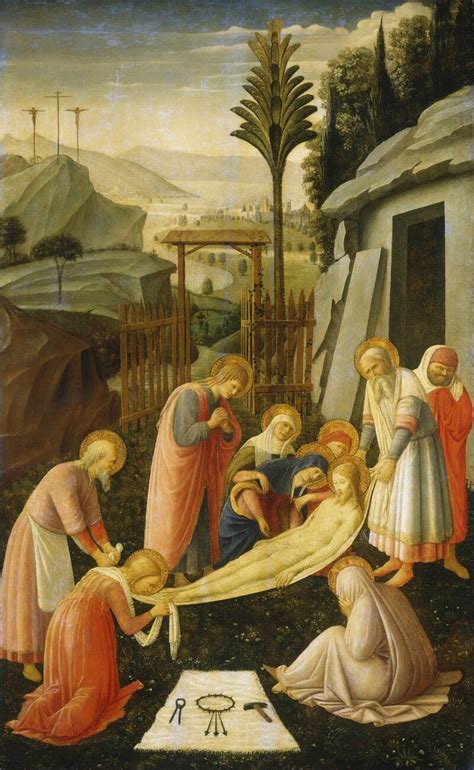 Fra Angelico S The Entombment Of Christ