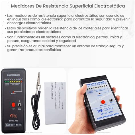 Medidores De Resistencia Superficial Electrost Tica How It Works