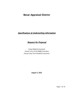 Fillable Online Fill Free Fillable Bexar Appraisal District Pdf Forms