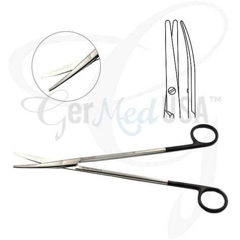 Metzenbaum Dissecting Scissors Curved Supercut Germedusa