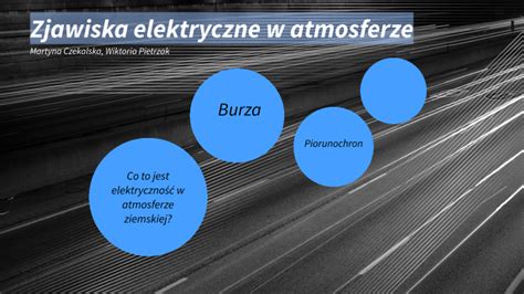 Zjawiska Elektryczne W Atmosferze By Martyna Czekalska On Prezi