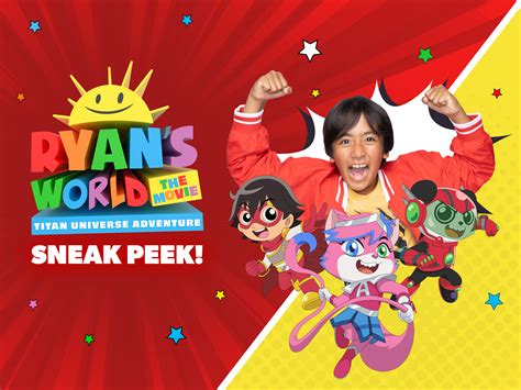 Prime Video: Sneak Peek: Ryan's World the Movie: Titan Universe Adventure