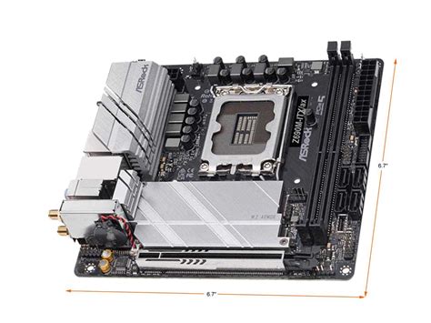 Asrock Z M Itx Ax Lga Ddr Mini Itx Intel Motherboard Newegg