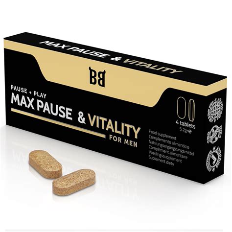 BLACKBULL BY SPARTAN MAX PAUSE VITALITY RETARDANT PER UOMINI 4 C