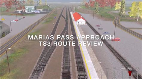 Marias Pass Approach Trainz Route Review Youtube