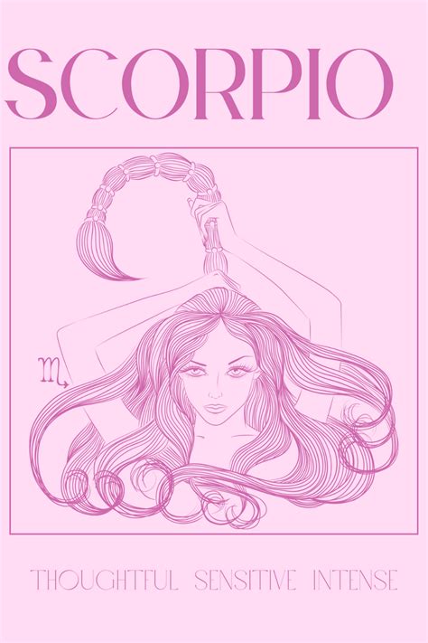 Scorpio Set Of 2 Wall Art Digital Print Tarot Card Art Etsy Australia