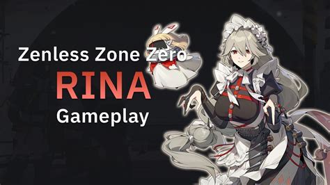 Zenless Zone Zero Rina Alexandrina Full Kit Gameplay YouTube