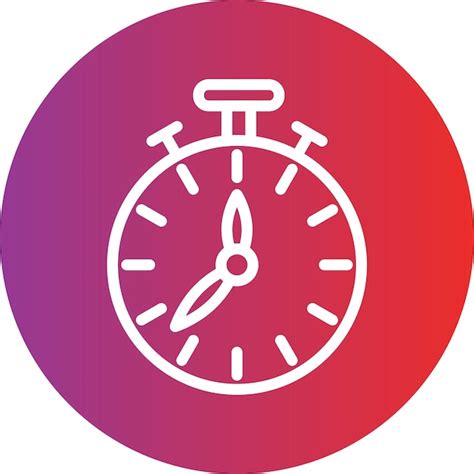 Premium Vector Vector Design Stopwatch Icon Style