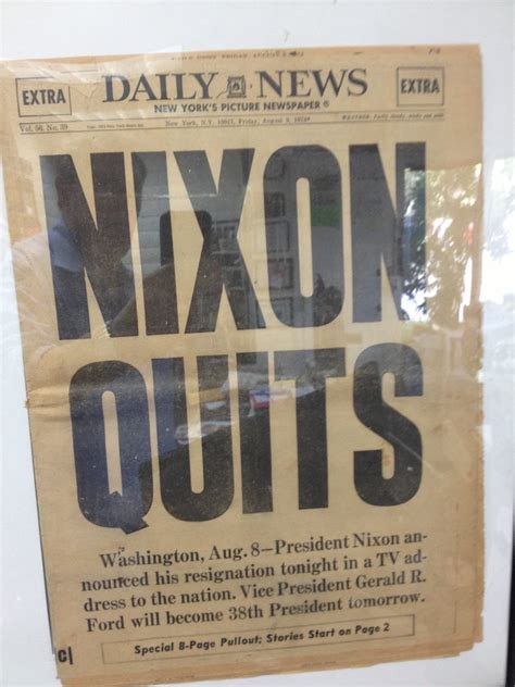 When did nixon resign? The anniversary is sparking national debate 13