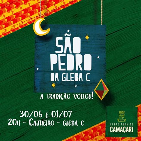 Camaçari festejos de São Pedro começam nesta sexta feira 30 na