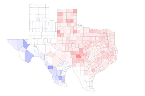 Texas Runoff Maps Show Extent Of Low Voter Turnout The Texas Tribune