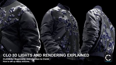 Clo D Lights And Rendering Explained Beginners Introduction To Clo D