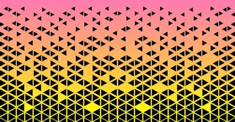 Premium Vector Halftone Triangles Pattern Abstract Geometric Gradient