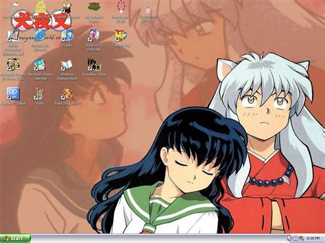 Inuyasha Desktop Theme by PrincessMelissa83 on DeviantArt